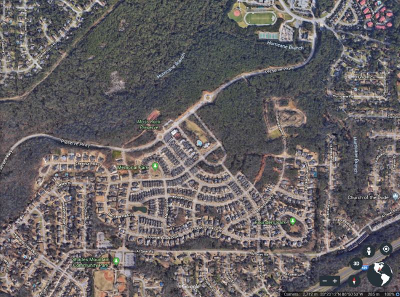 The Preserve Aerial web